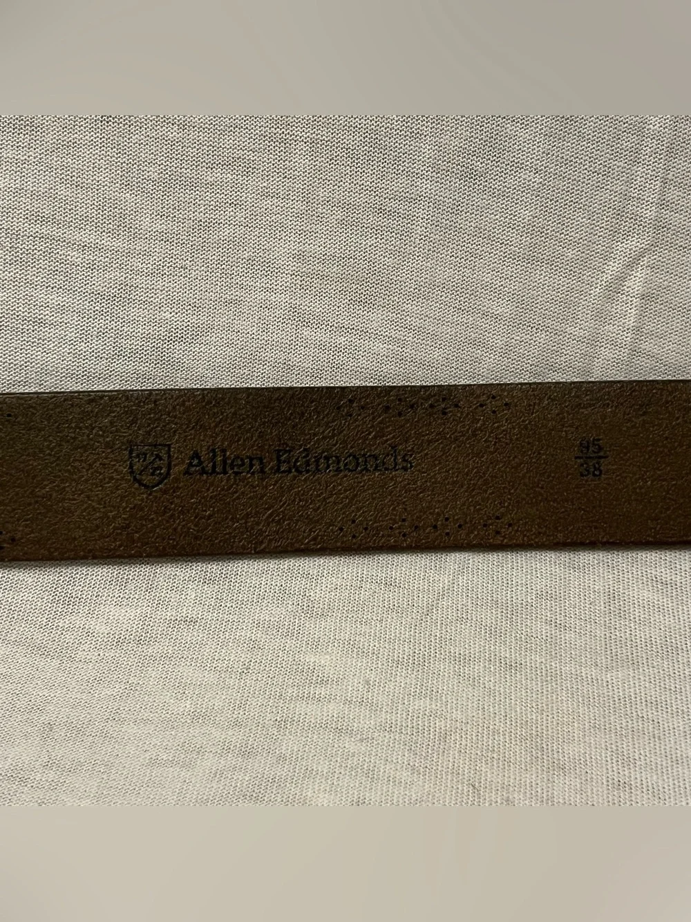 Allen Edmonds Classic Brown Leather Belt